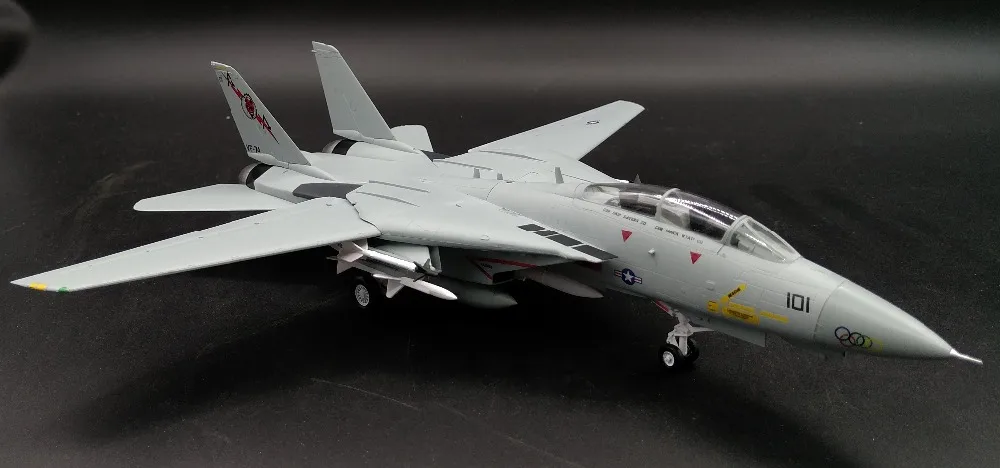 1: 72 ВВС США F14 VF-74 дьявол эскадрильи истребитель-бомбардировщик модель Трубач Коллекция Модель