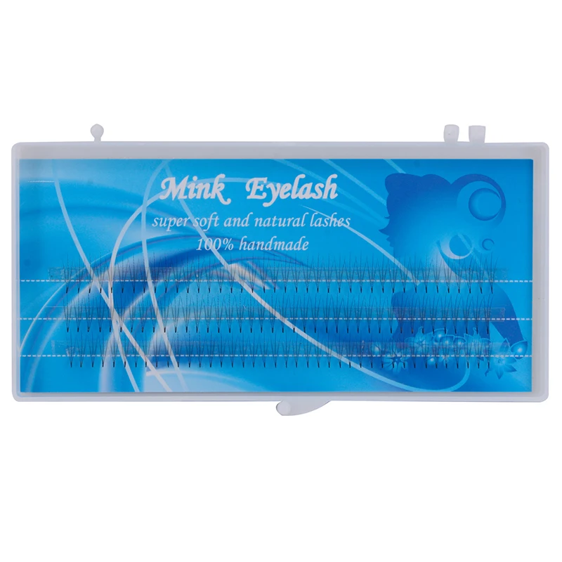 5packs/lot 3D Individual Fake Lashes Strip Eyelashes Extension 0.07mm Free Shipping