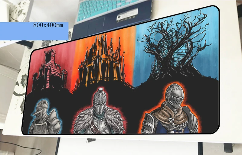 Dark Souls коврик для мыши 80x40 см очаровательные коврики для мыши лучший игровой коврик для мыши геймер лучший большой персонализированный коврик для мыши Клавиатура ПК коврик