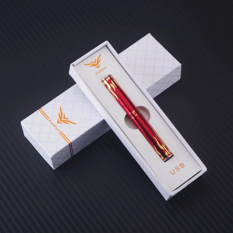 Аксессуары для сигарет элегантные дамские тонкие беспламенные зажигалки дующие