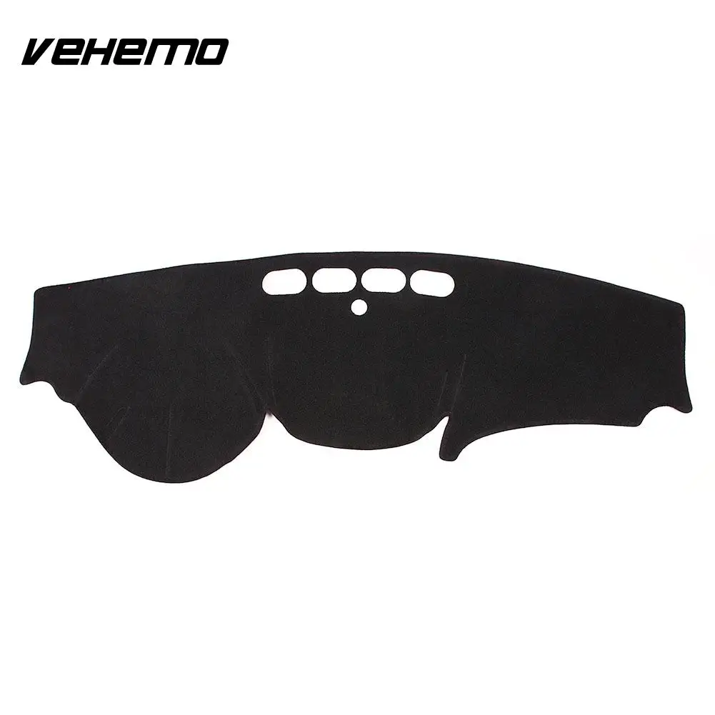 Vehemo Silicone Slip Felt Fabric Sun Cover Pad Dash Mat Dashboard Black Auto Interior | Автомобили и мотоциклы