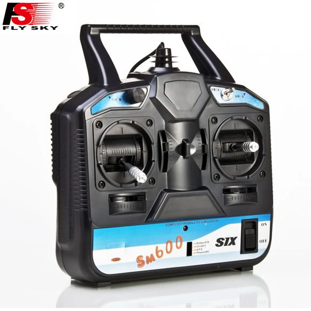FLY SKY SM600 simulator started 6-channel flight G4/G3.5 / Phoenix 2.5/XTR5.0 dropshipping | Игрушки и хобби