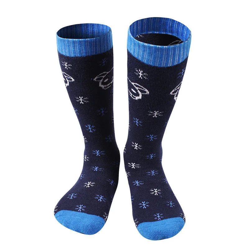 Sports sock children's snow ski socks winter warm knee high quick dry thicken thermal kids boy's girl's snowboarding socks|snowboard