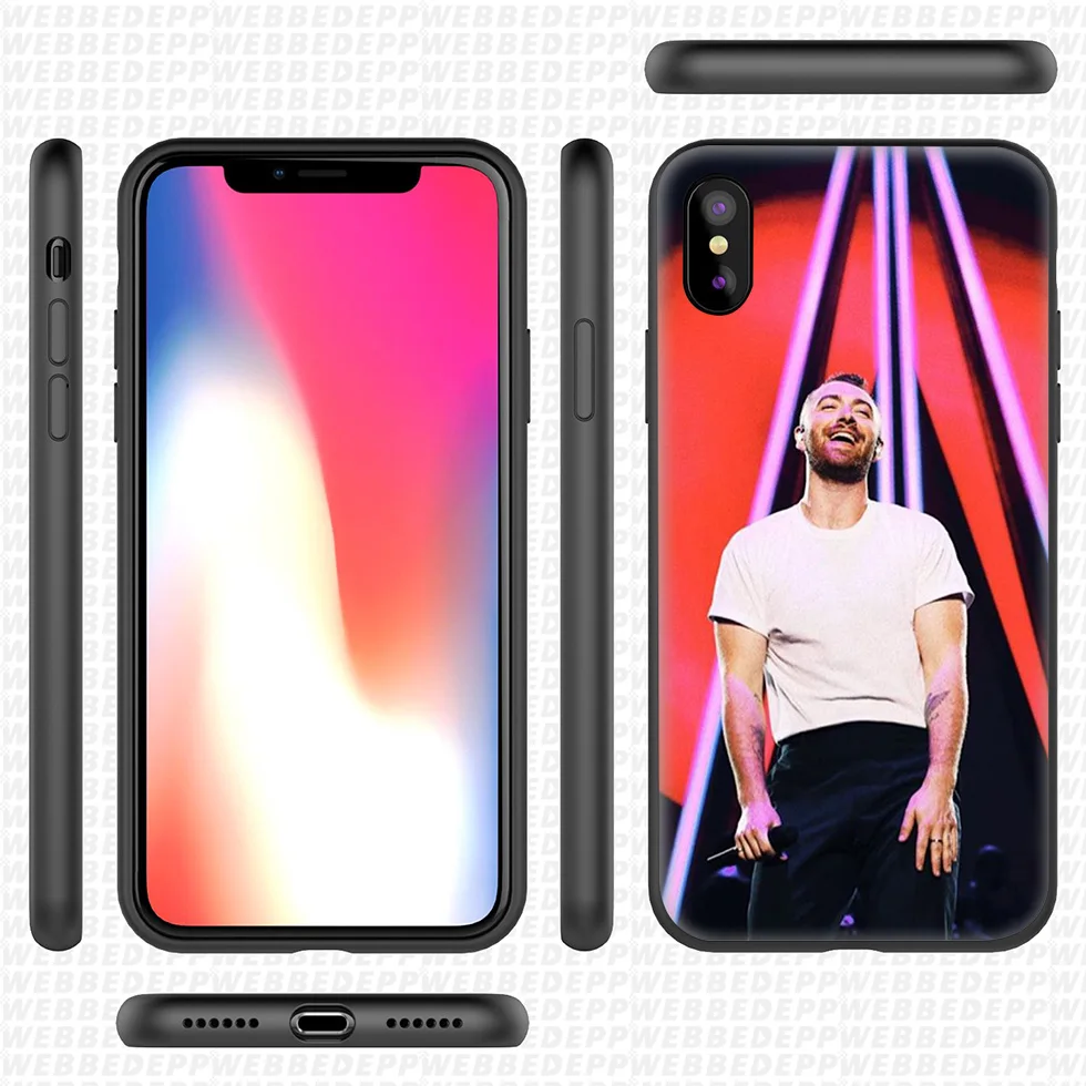 Мягкий силиконовый чехол WEBBEDEPP Sam Smith Singer для iPhone 11 Pro Xr Xs Max X или 10 8 7 6 6S Plus 5 5S SE Case |
