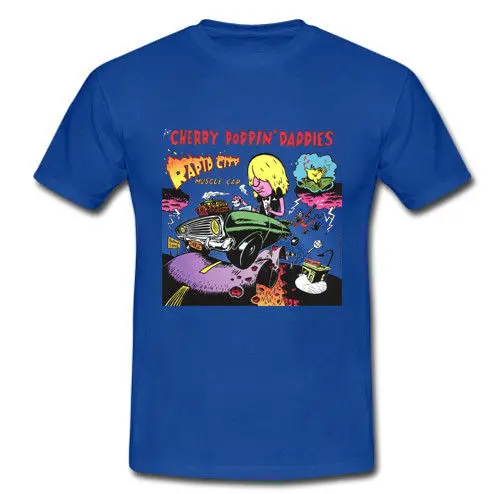THE CHERRY poppin &#x27DADDIES RAPID CITY MUSCLE Футболка с изображением автомобиля s m l xl 2XL sk | Мужская