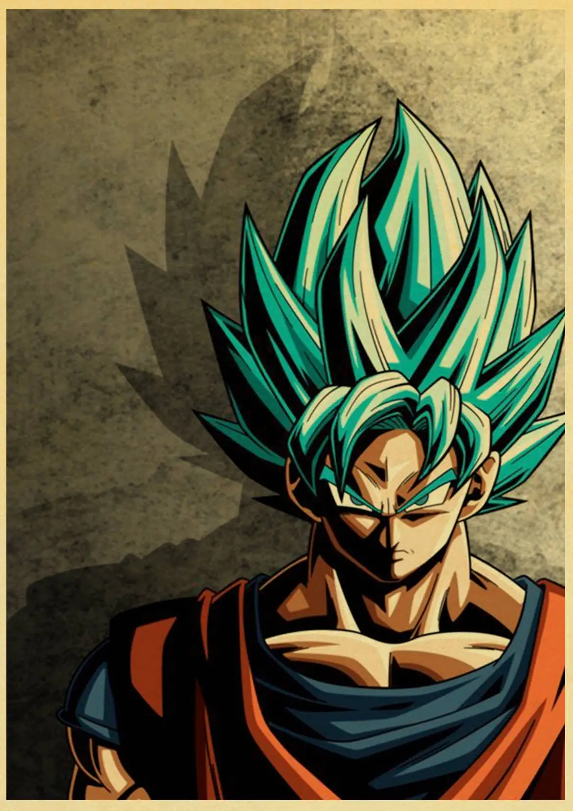 Японское аниме фильм Dragon Ball винтажные плакаты хорошего качества печатный плакат на стену в стиле ретро декоративная живопись для комнаты домашнего искусства - Цвет: E063