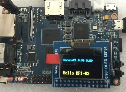 Органический светодиодный дисплей Banana Pi 0 96 для платы BPI|display module|display magneticdisplay props |