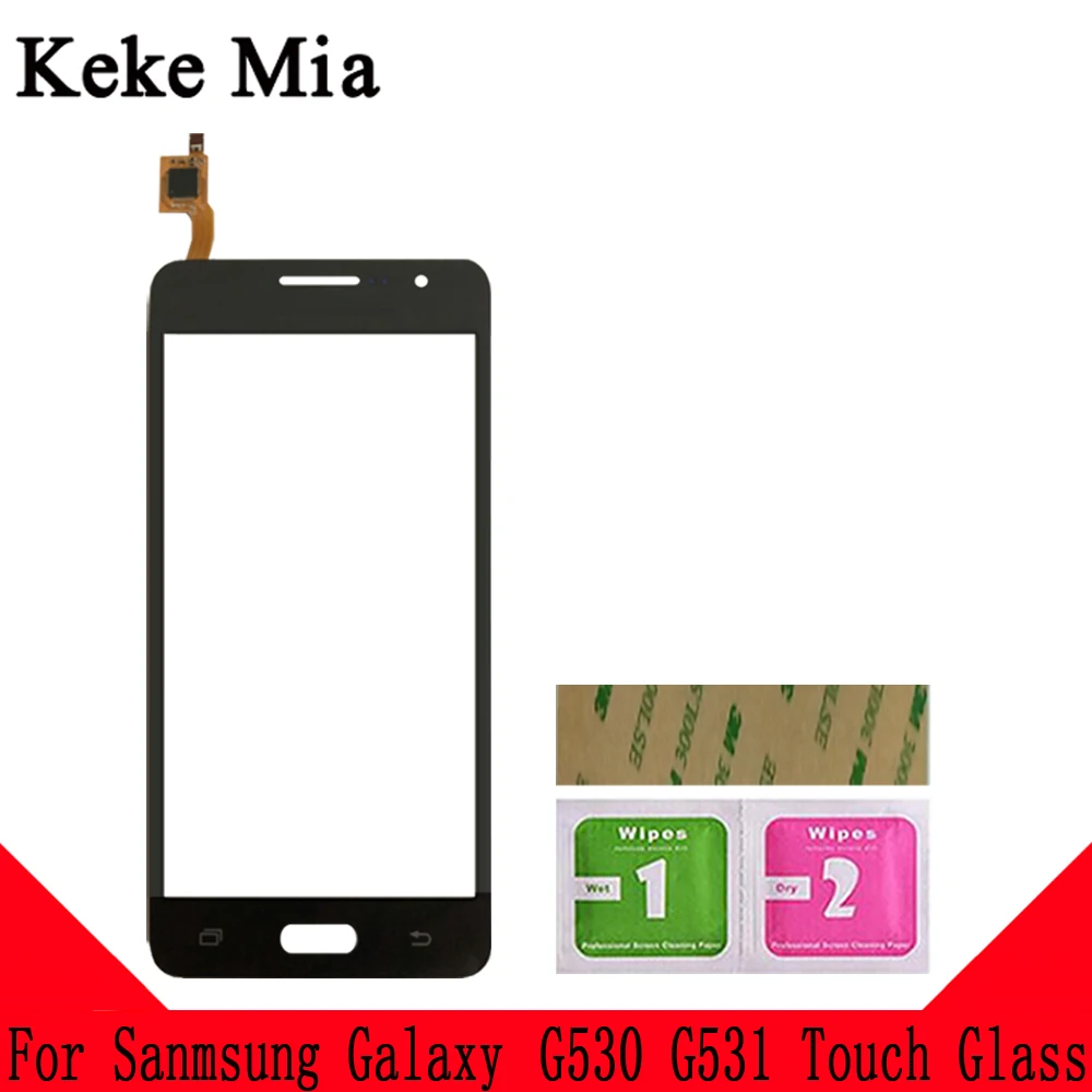 Black No Tools Keke Миа 5," сенсорный экран для samsung Galaxy Grand Prime G531F SM-G531F G530H G530 G531 G530 G5308 дигитайзер стеклянная панель - Цвет: Black No Tools