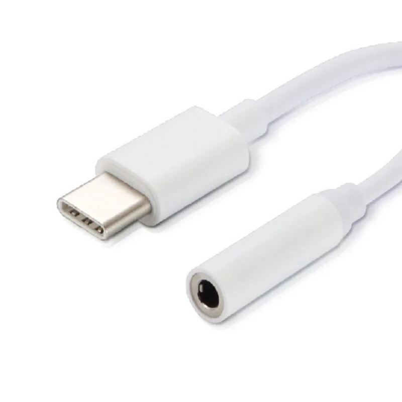 Аудиокабель USB Type C на 3 5 мм адаптер для наушников типа аудиокабель AUX динамика Xiaomi