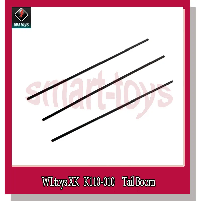 

3Pcs K110 Tail Boom K110-010 Carbon Fiber for Wltoys K110 RC Helicopter Spare Parts
