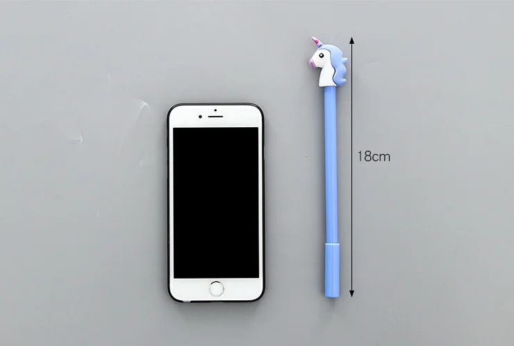 

4pcs Cute unicorn Gel Pen Signature Pen kawaii stationery Caneta for writing gift School Office Supply Escolar Papelaria