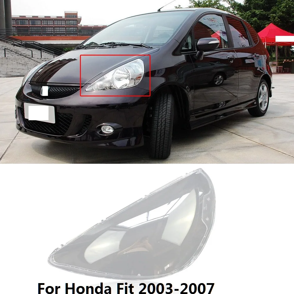 CAPQX 1 шт. для Honda Fit хэтчбек 2003-07 передняя фара абажур водонепроницаемый яркий абажур крышка корпуса