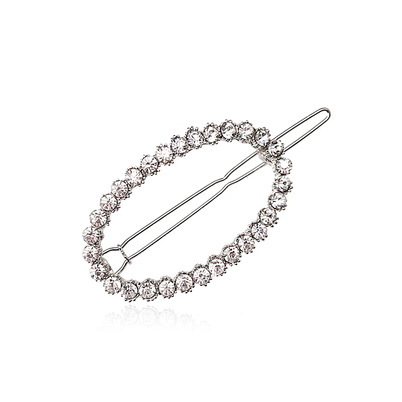 M MISM Модные полые блестящие стразы цветок аксессуары для волос Принцесса девушки