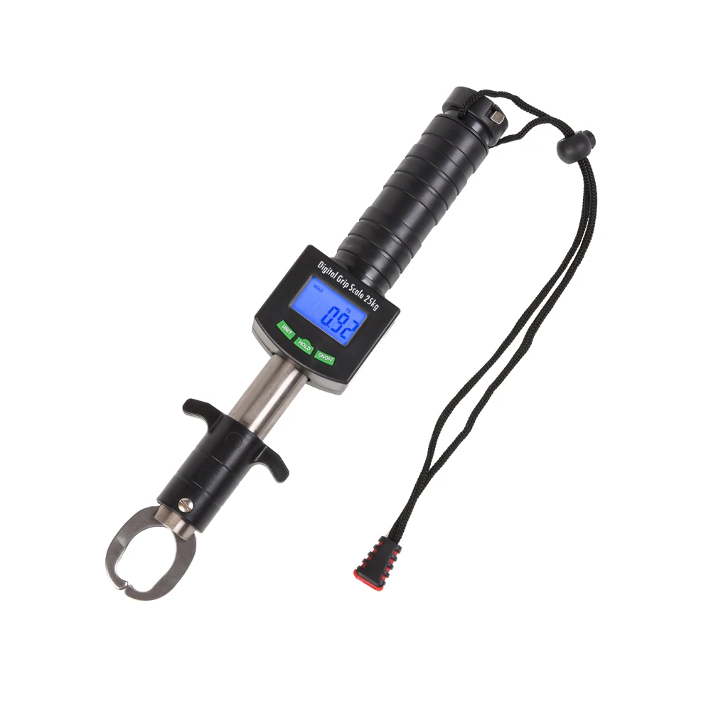 

Fishing Digital Fish Lip Gripper Grabber Fishing Grip Tackle Pliers Stainless Steel Clip Fish Holder Pesca with Scale Ruler