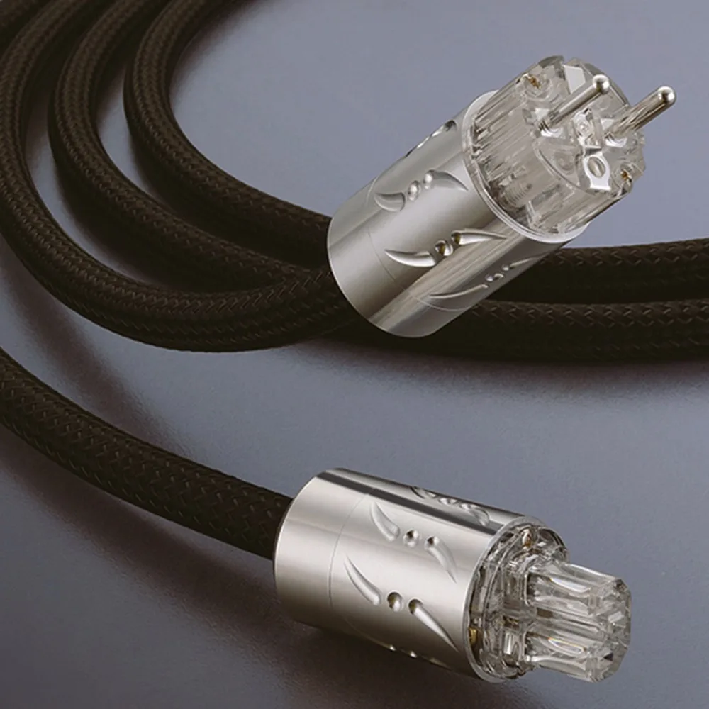 Hi End Hifi аудио Кабель питания Шнур с вилкой EU/US|Кабели VGA| |