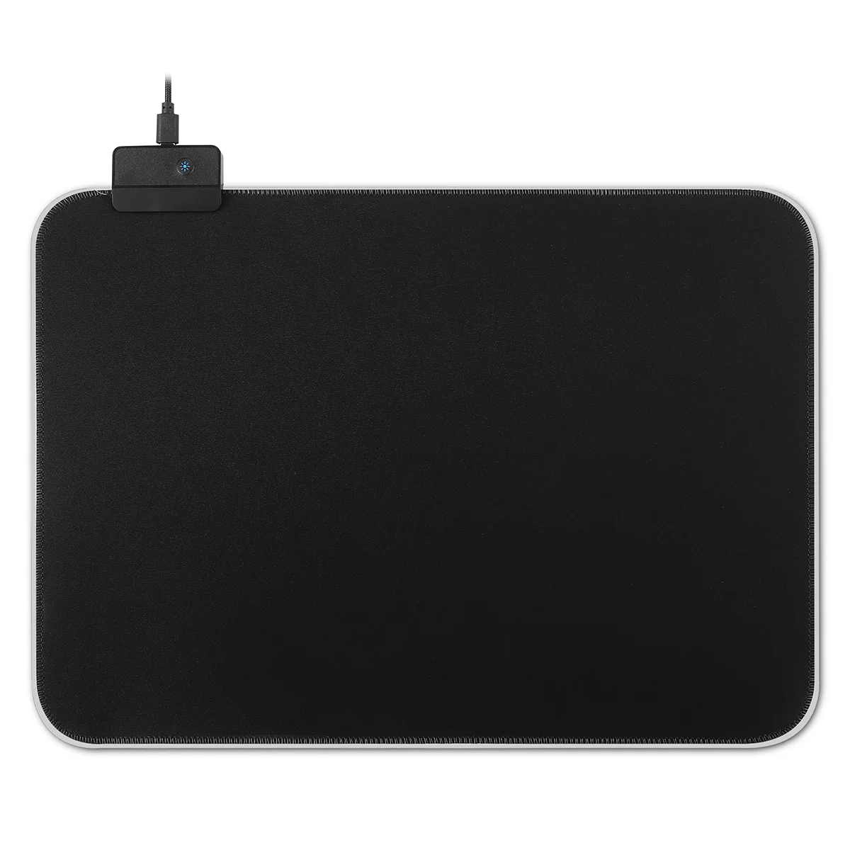 Большой игровой коврик для мыши RGB USB светодиодный светящийся геймерский коврик для мыши Коврик для мыши 14 режимов освещения для ПК компьютера ноутбука - Цвет: 350x250x3mm