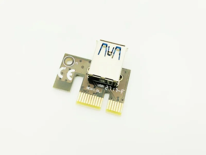 USB 3 0 PCI-E Express 1x к 16x удлинитель VER9.02 Riser адаптер карты SATA 15pin штекер 6pin кабель питания