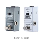 Ammoon AP-09 Лупер педаль для гитары серии Nano петля педаль эффектов для электрогитары оригинальный байпасс неограниченное количество наложений гитары Запчасти