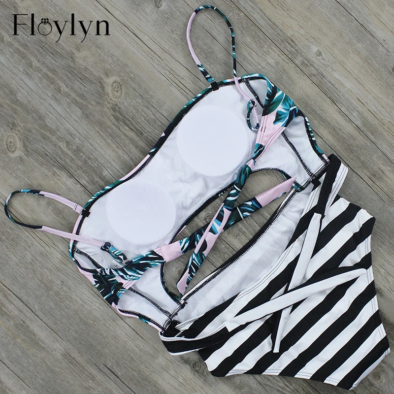 Бикини пуш-ап женское в бразильском стиле с высокой талией | Женская одежда