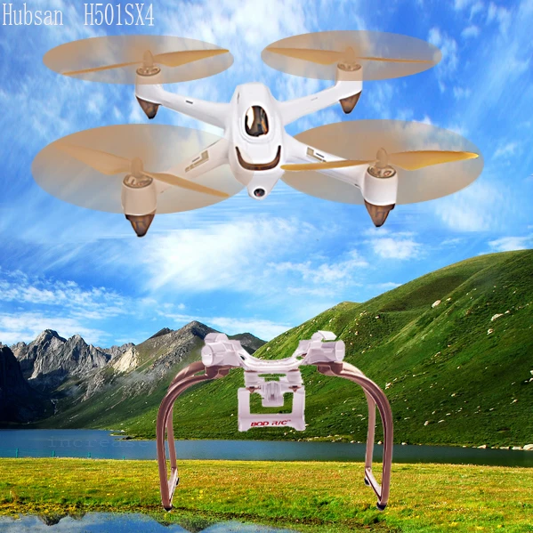 Модернизированный Радиоуправляемый Дрон Hubsan H501S X4 с hd камерой 1080 P GPS режим