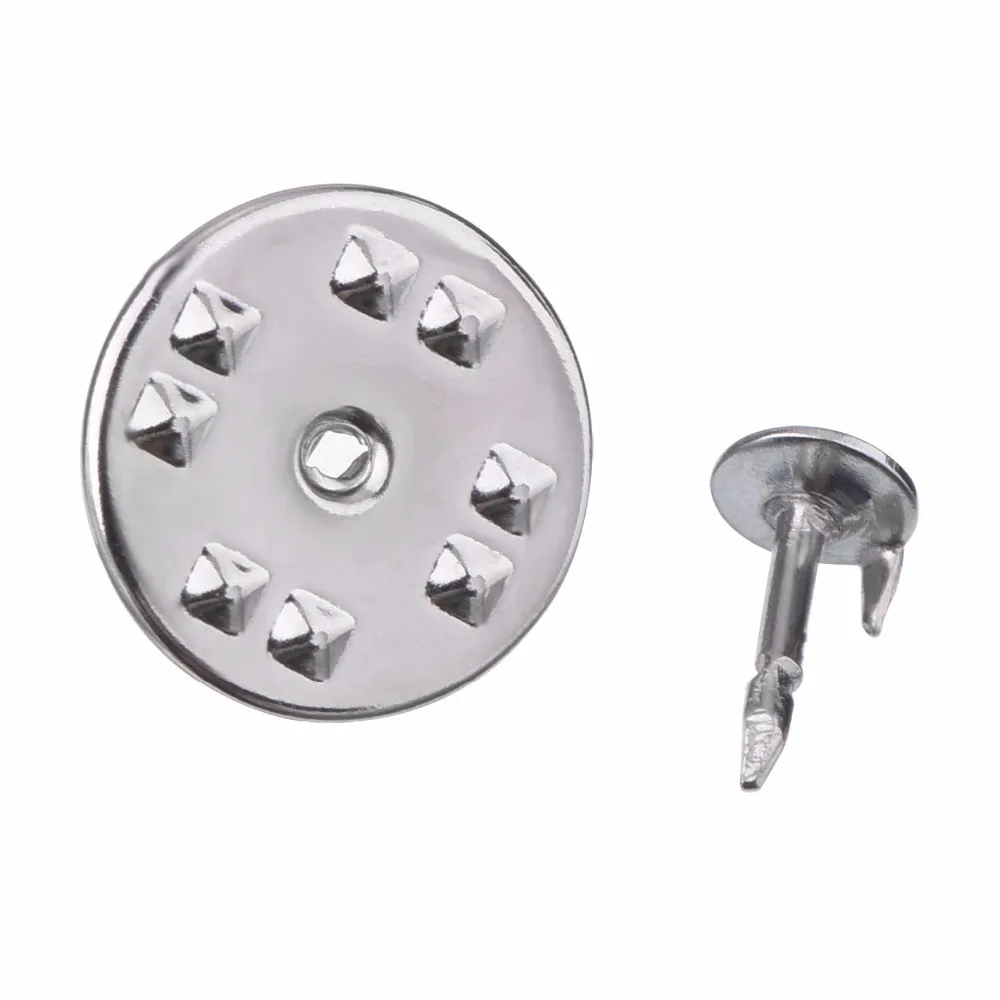 100 пар Серебряные Зажимы бабочки для ювелирных изделий|pin back|jewelry makingbutterfly clutch |