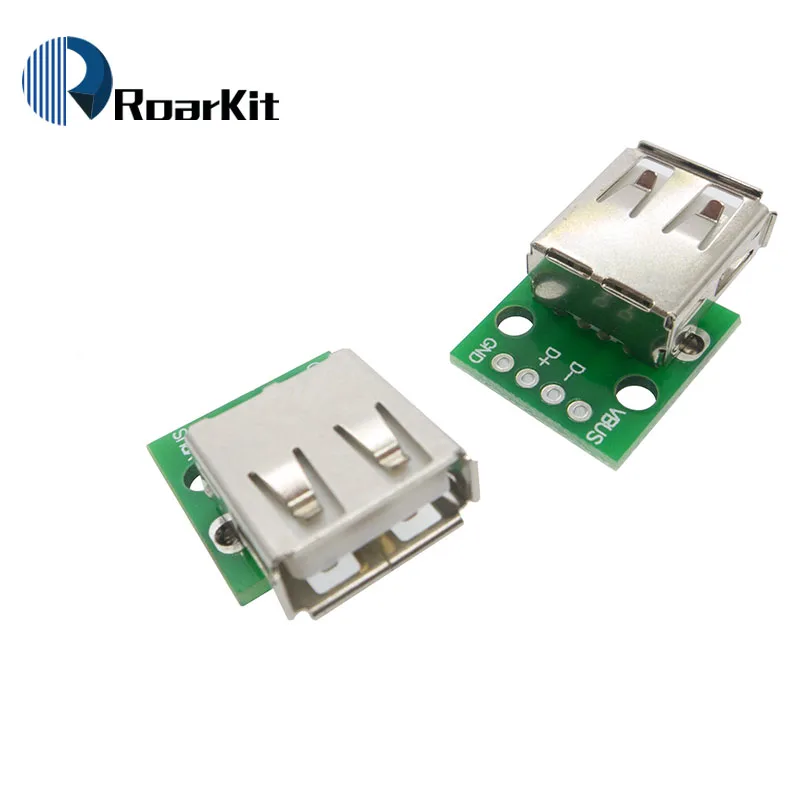10 шт./лот USB-03 USB2.0 разъем к 4P DIP-переключатель DIP-адаптер плата модуль USB-адаптер |