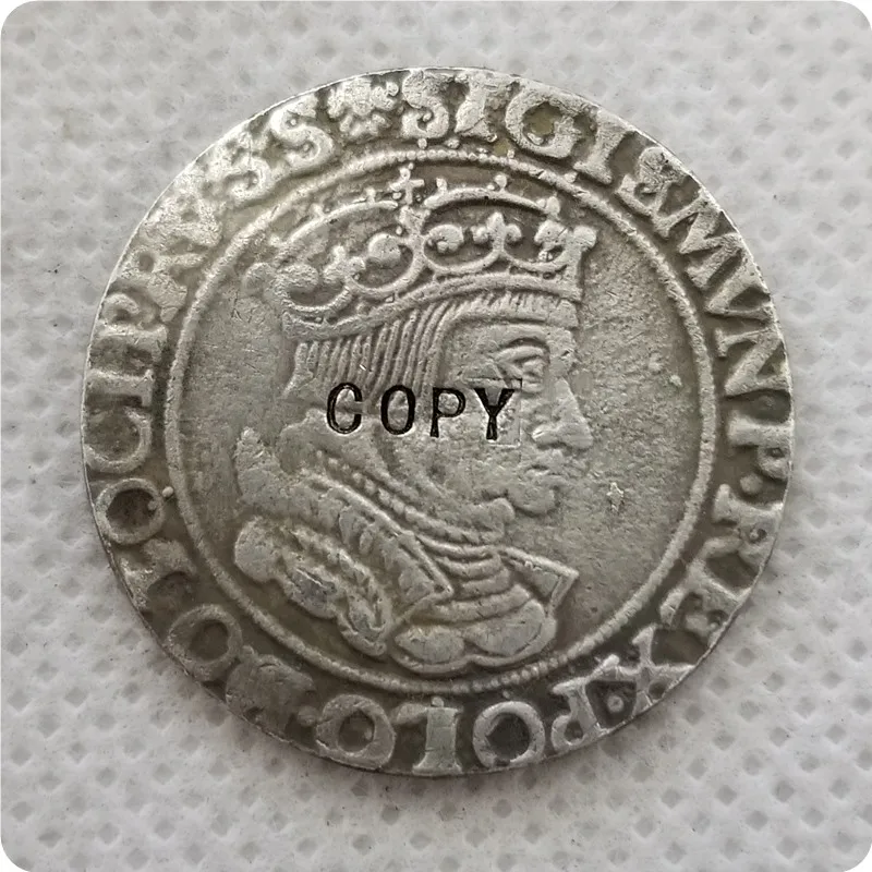 Памятные монеты Poland-VI-GROSS-1535-SIGISMUND копии монет медаль коллекционные | Дом и сад