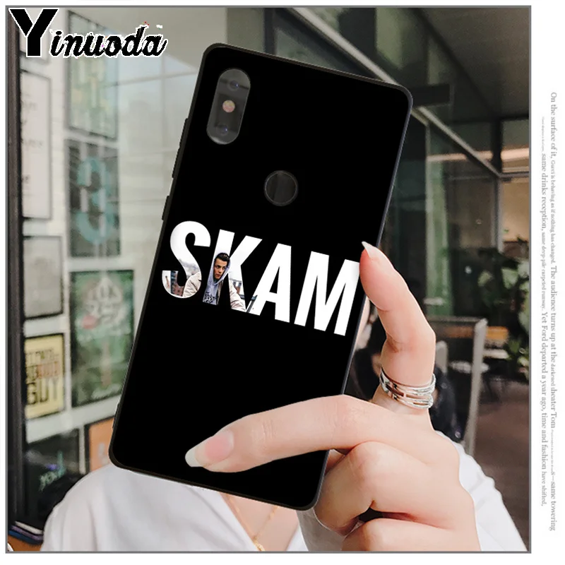 A6 Yinuoda норвежский ТВ серийный Skam Силиконовый ТПУ мягкий черный чехол для телефона для xiaomi mi 6 8 se note2 3 mi x2 redmi 5 5plus note 4 5 5 - Цвет: A6