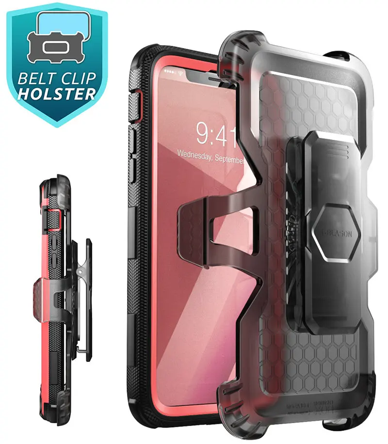 Для iphone Xs Max Чехол i-Blason Armorbox полный корпус сверхмощный ударопрочный чехол со встроенной защитой экрана и подставкой