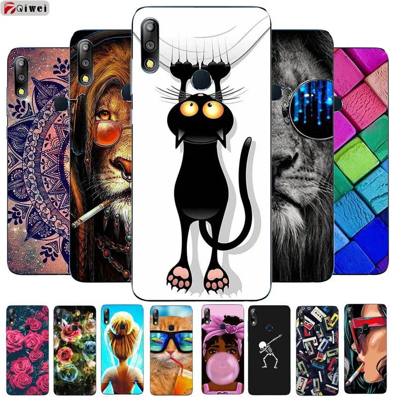 Чехол для Asus ZB631KL мягкий силиконовый чехол из ТПУ телефона Zenfone Max Pro M2 ZB 631KL