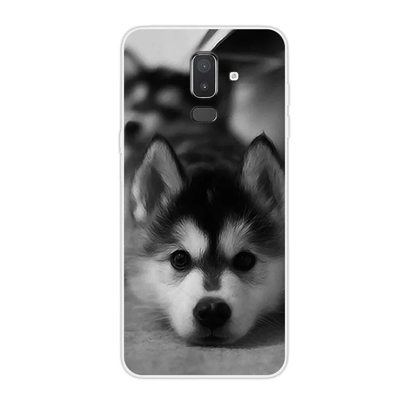 13 Чехол Wolf для samsung Galaxy J4 J6 J8 EU S9 Plus, защитный силиконовый чехол для телефона Galaxy J7 S7 S6 Edge Plus - Цвет: 13