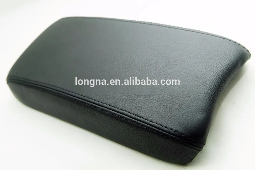 

1pcs Black Leather Console Lid Armrest Arm Rest Cover For 2006-2009 Honda Civic