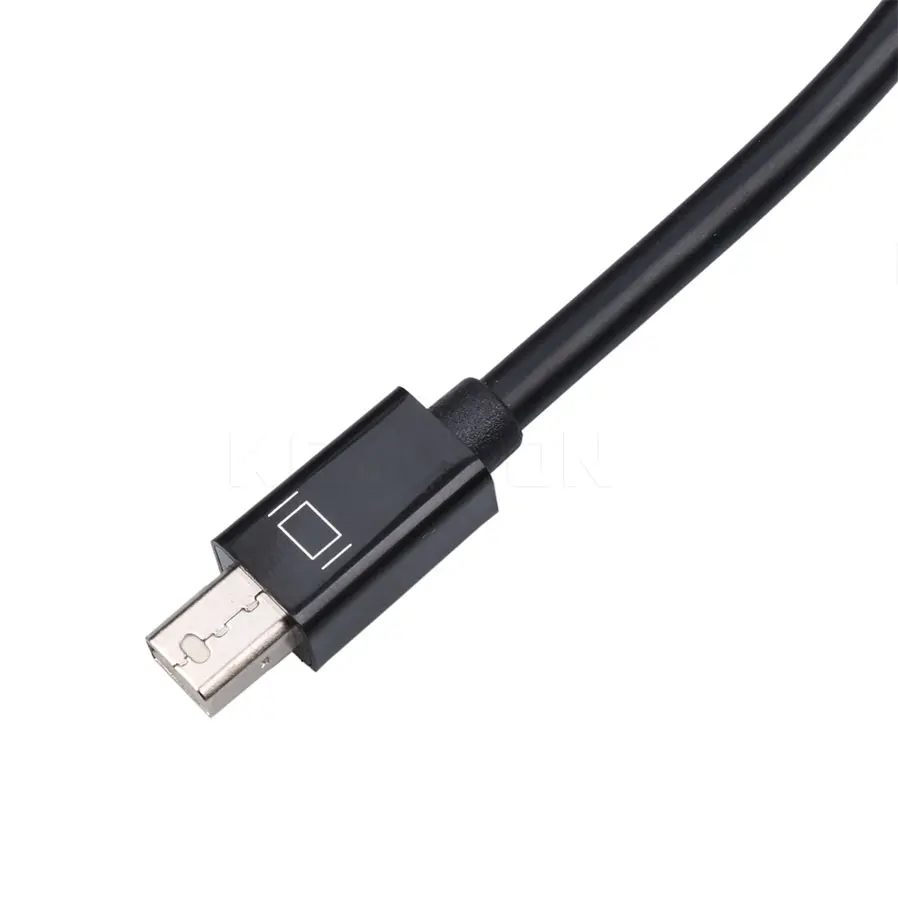 3 в 1 Мини Порт Thunderbolt Mini DP Male To DVI VGA Женский адаптер конвертер кабель для Apple MacBook Air