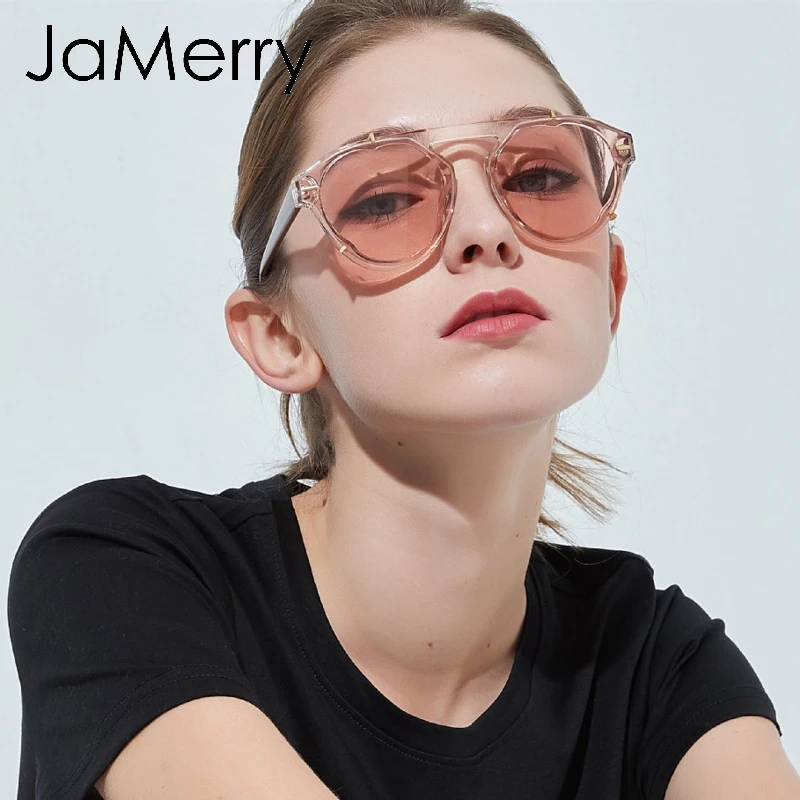 JaMerry Модные женские Солнцезащитные очки роскошные брендовые винтажные летние