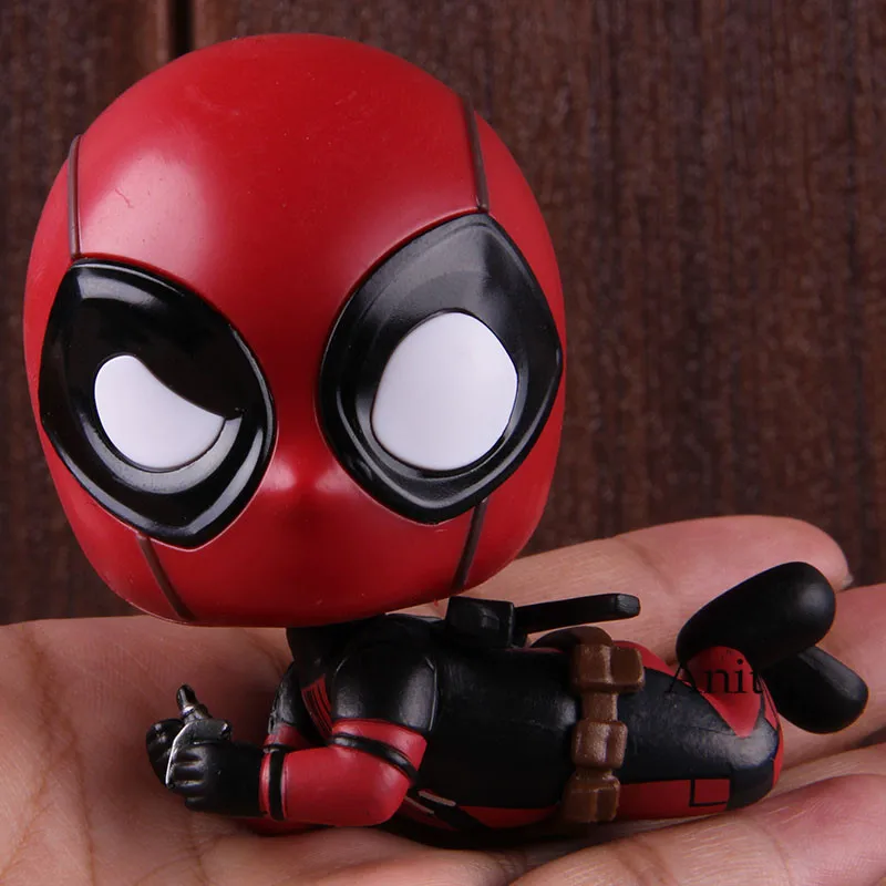 Cosbaby Q версия Дэдпул поплавок горячие игрушки Marvel Герой Дэдпул фигурка Коллекционная модель игрушки