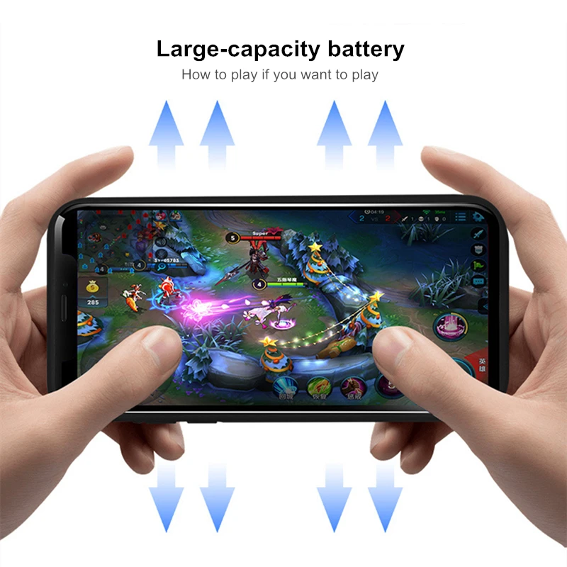 NTSPACE 5000 мАч портативное зарядное устройство чехол для iPhone X Xs power Case Внешний блок питания для iPhone Xs чехол для батареи
