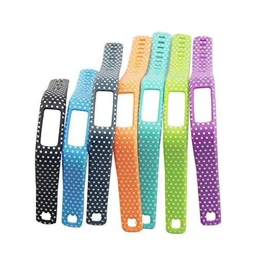

Mounchain 1PCS Small Green Color with White Dots Spots Replacement WristBand outdoor tools