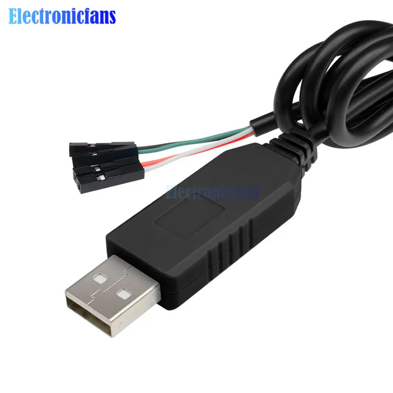 10 шт. PL2303 PL2303HX модуль кабеля TTL USB к UART 4 p контактный конвертер RS232 100%