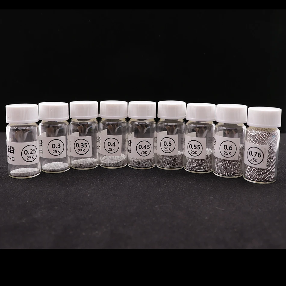 10 шт. сварочные флюсы лидер продаж 0 25/0 3/0 35/0 4/0 45/0 5/0 55/0 6/0 65 мм паяльный шар для