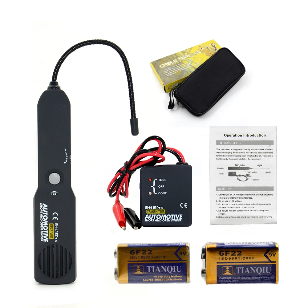 Универсальный Автомобильный Кабель EM415PRO кабель для отслеживания коротких и