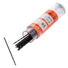 10 шт. 0,7 мм Спиральные бурильные сверла из быстрорежущей стали с высокой Скорость Сталь набор сверл микро прямой хвостовик инструменты для сверления древесины для электродрели