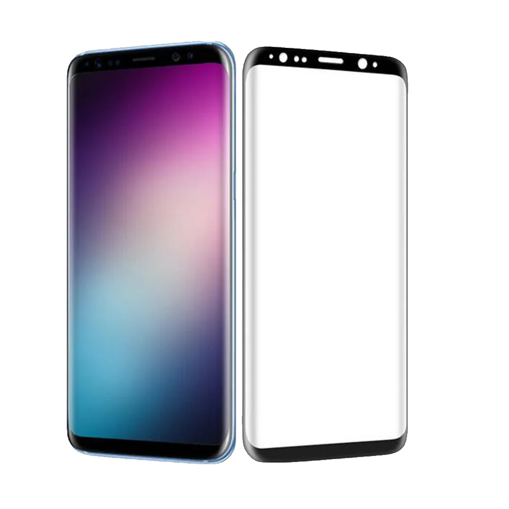 Защитная пленка для экрана 3D полное покрытие изогнутое закаленное стекло Samsung