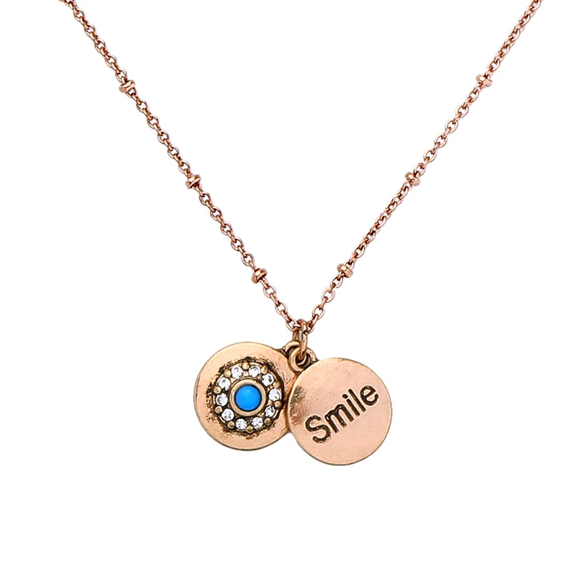 Vintage Gold Color Series Simple Pendants Bohemia Style Short Necklaces Crystal Dress Chains For Women Fashion Jewelry | Украшения и