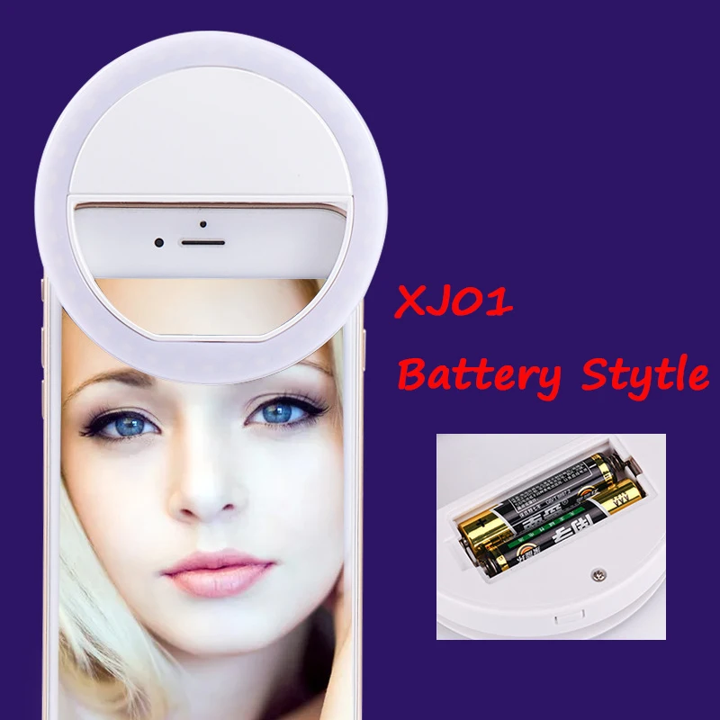 Кольцевой светильник для селфи 36 светодиодов с регулируемой яркостью Iphone Xiaomi