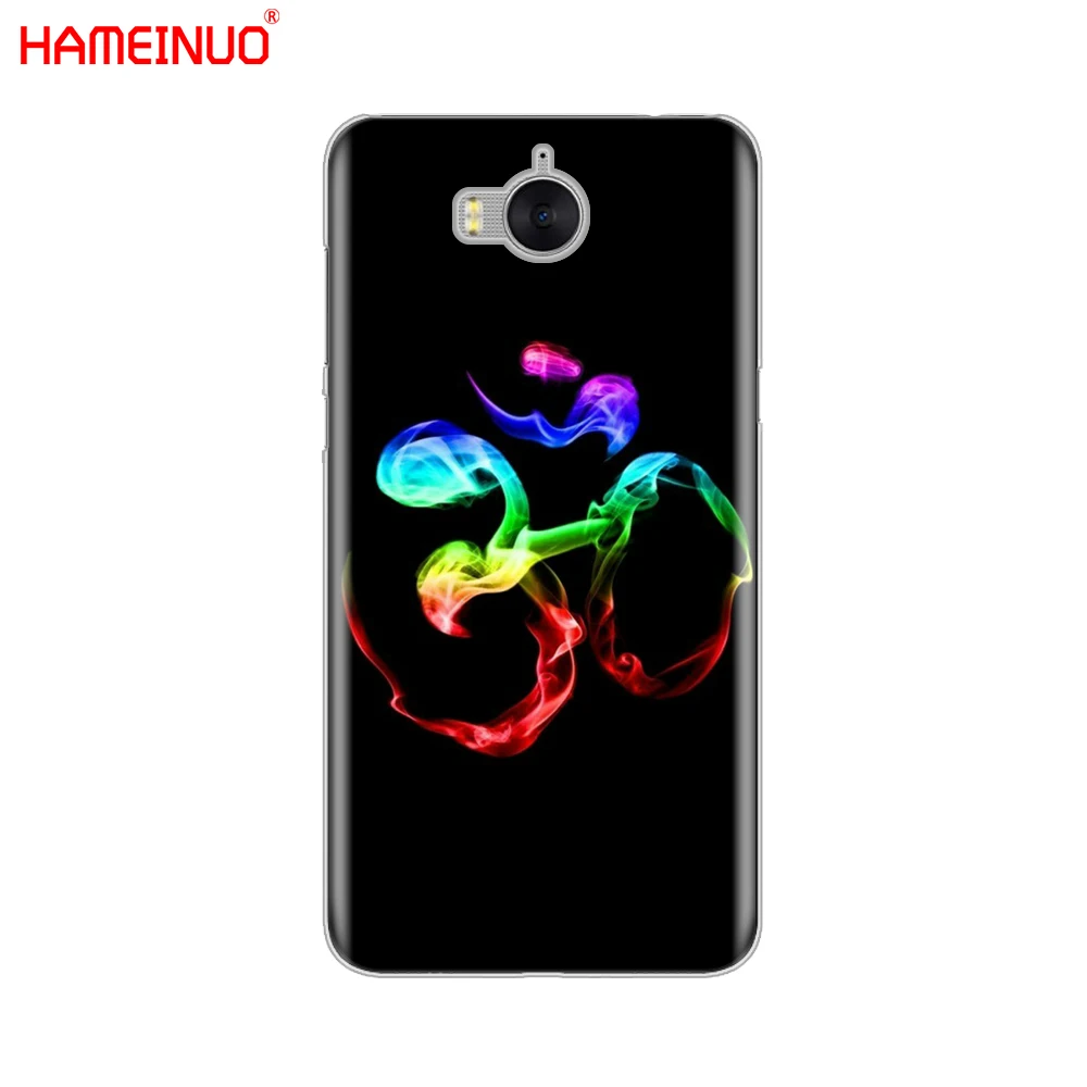 HAMEINUO Aum Om Yoga cell phone Cover Case for huawei honor 3C 4X 4C 5C 5X 6 7 Y3 Y6 Y5 2 II Y560 2017 | Мобильные телефоны и