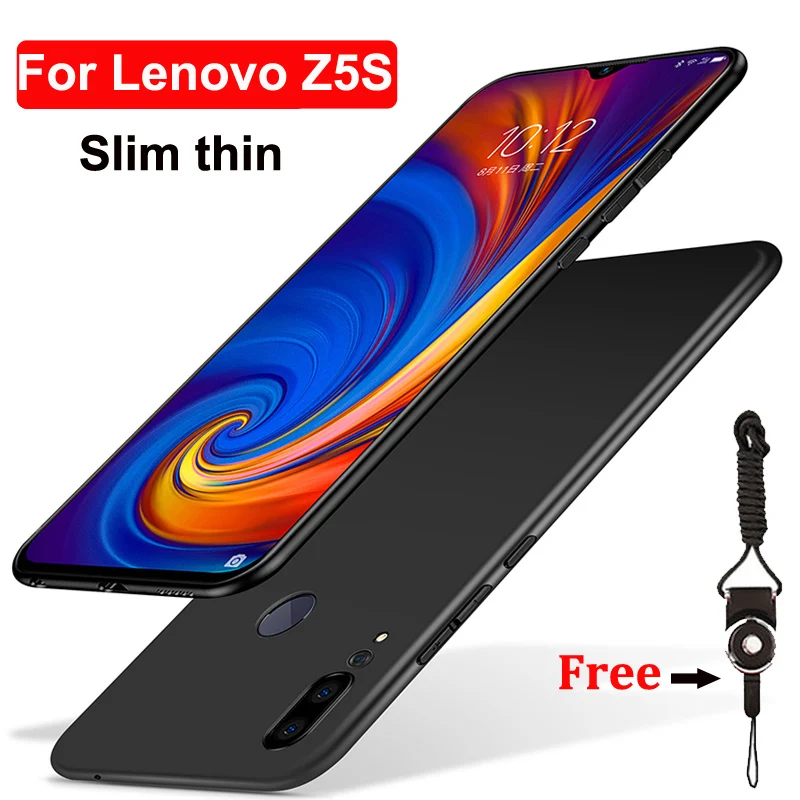 Ультратонкий Мягкий силиконовый чехол для Lenovo Z5S L78071 6 3 дюйма задняя крышка LenovoZ5S