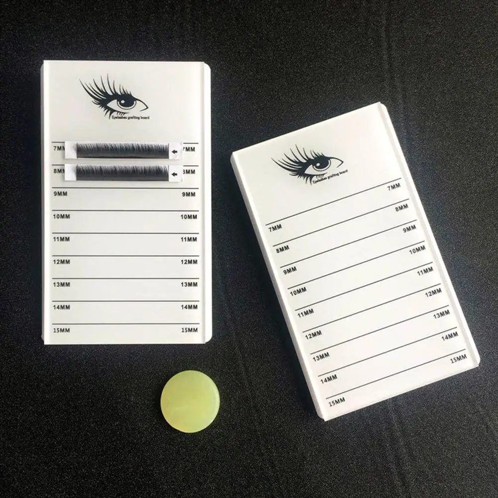 Поддельные ресницы лоток полоса Стенд Индивидуальные для наращивания рук