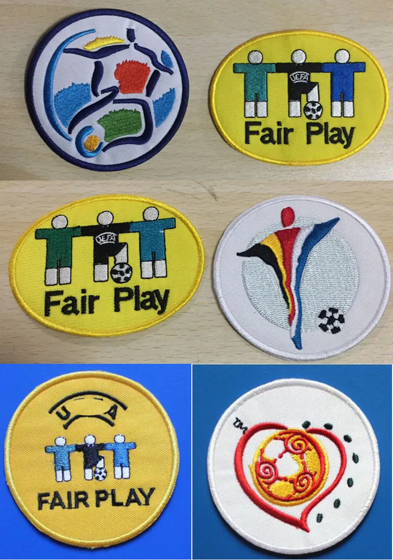 С вышивкой Большие европейские 1996 2000 2004 честной Футбол набор патчей передачи