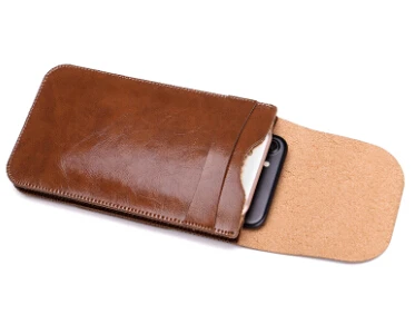 FSSOBOTLUN Universal 6.0 inch Double Pocket Waist Belt Microfiber Leather Case For Philips S626L/Ken Xin Da V/ Landvo MAX | Мобильные