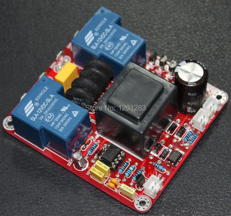 

YJ finished amplifier board Class A power delay soft-start temperature protection board 110V/220V
